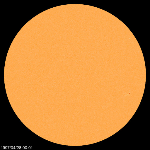 Sonnenfleckenregionen