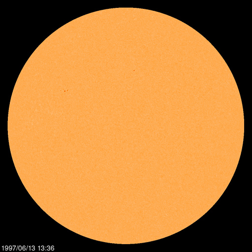 Sonnenfleckenregionen