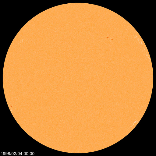 Sonnenfleckenregionen