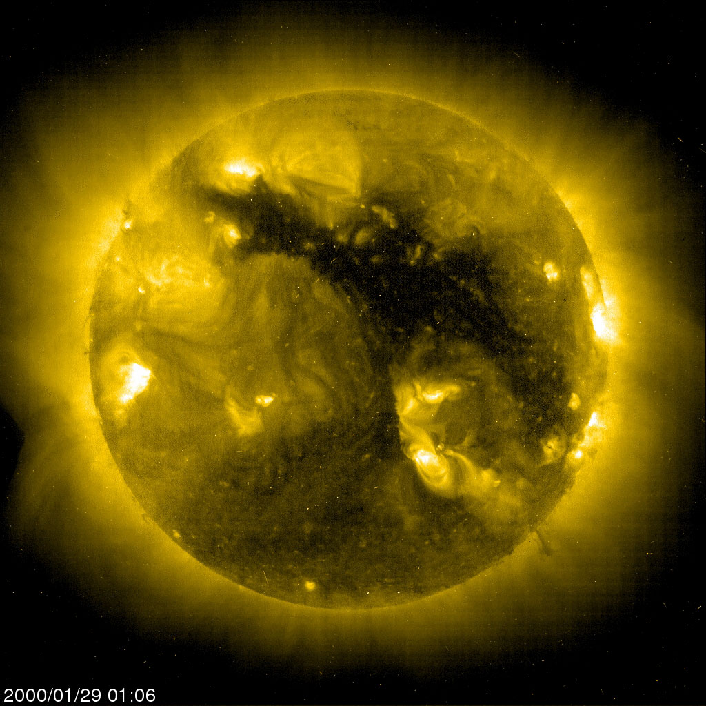 Trous coronaux