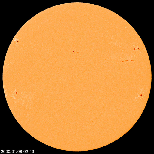 Sunspot regions
