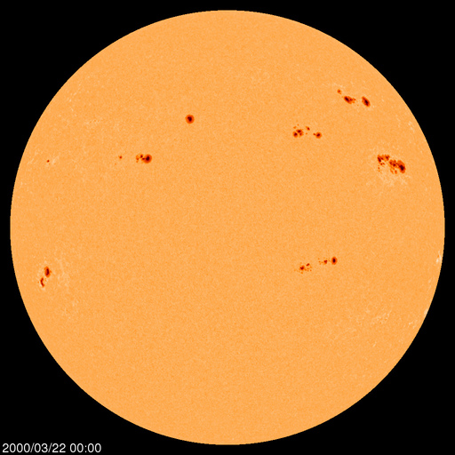 Sunspot regions