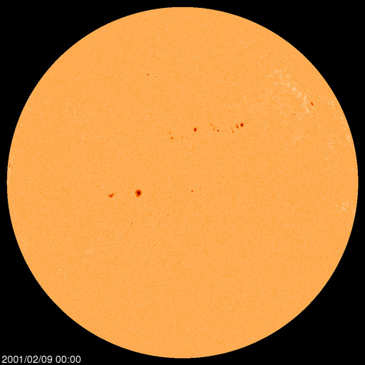 Regiones de manchas solares