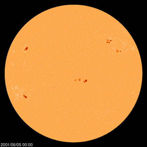 Regiones de manchas solares