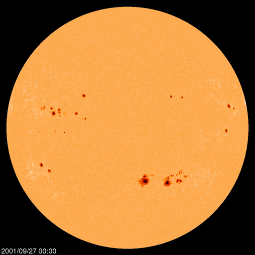 Sunspot regions