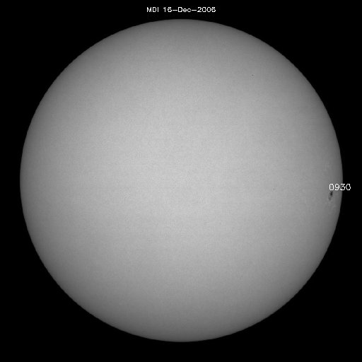 Regiones de manchas solares
