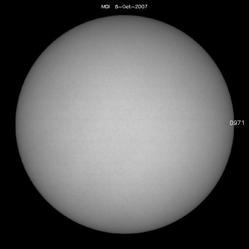 Regiones de manchas solares