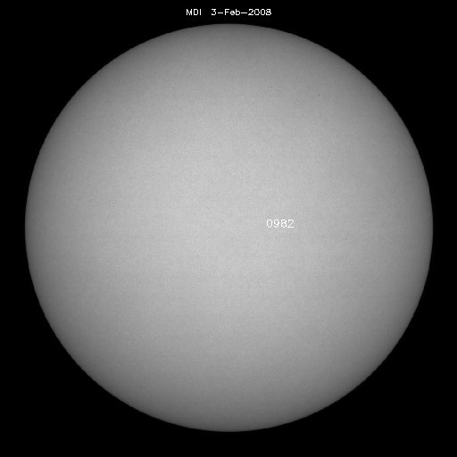 Regiones de manchas solares