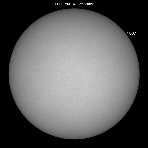 Sunspot regions
