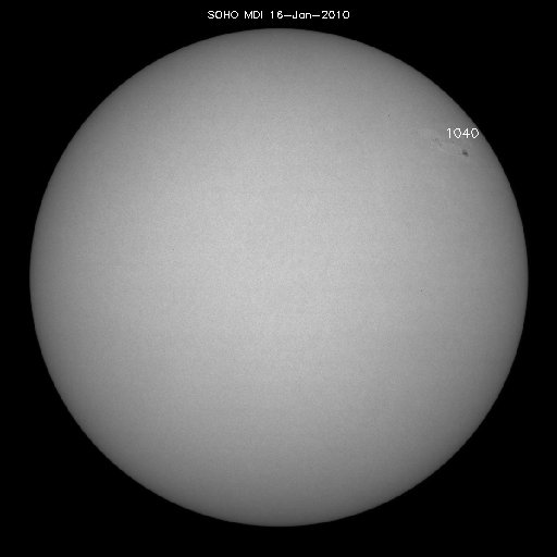 Regiones de manchas solares