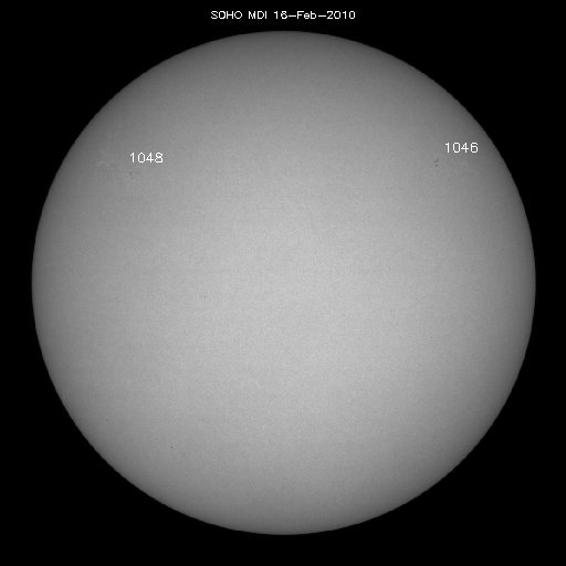 Regiones de manchas solares