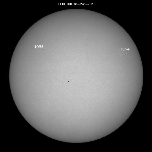 Regiones de manchas solares