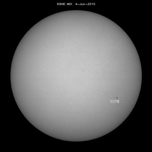 Regiones de manchas solares