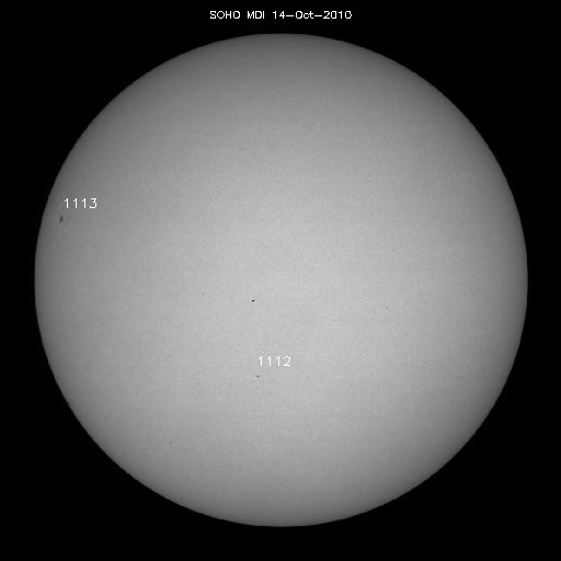 Regiones de manchas solares