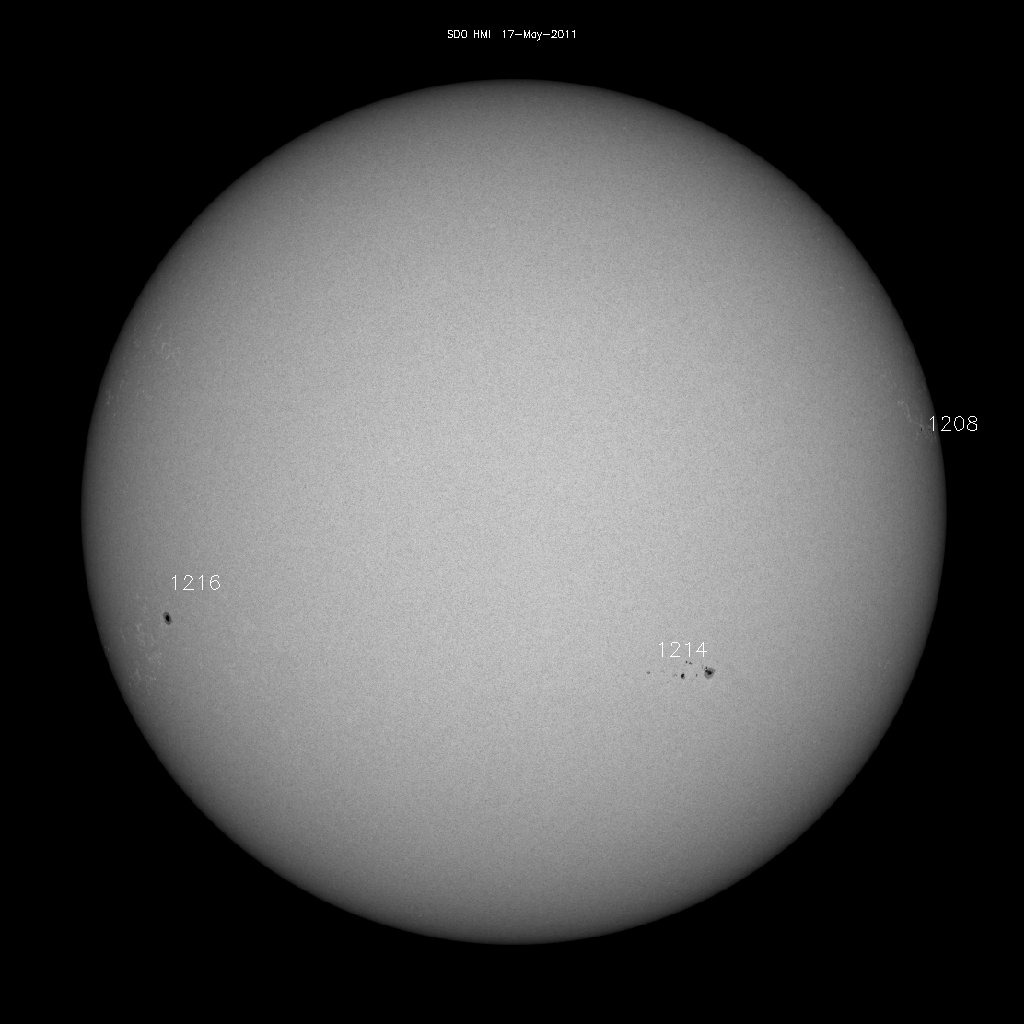 Regiones de manchas solares