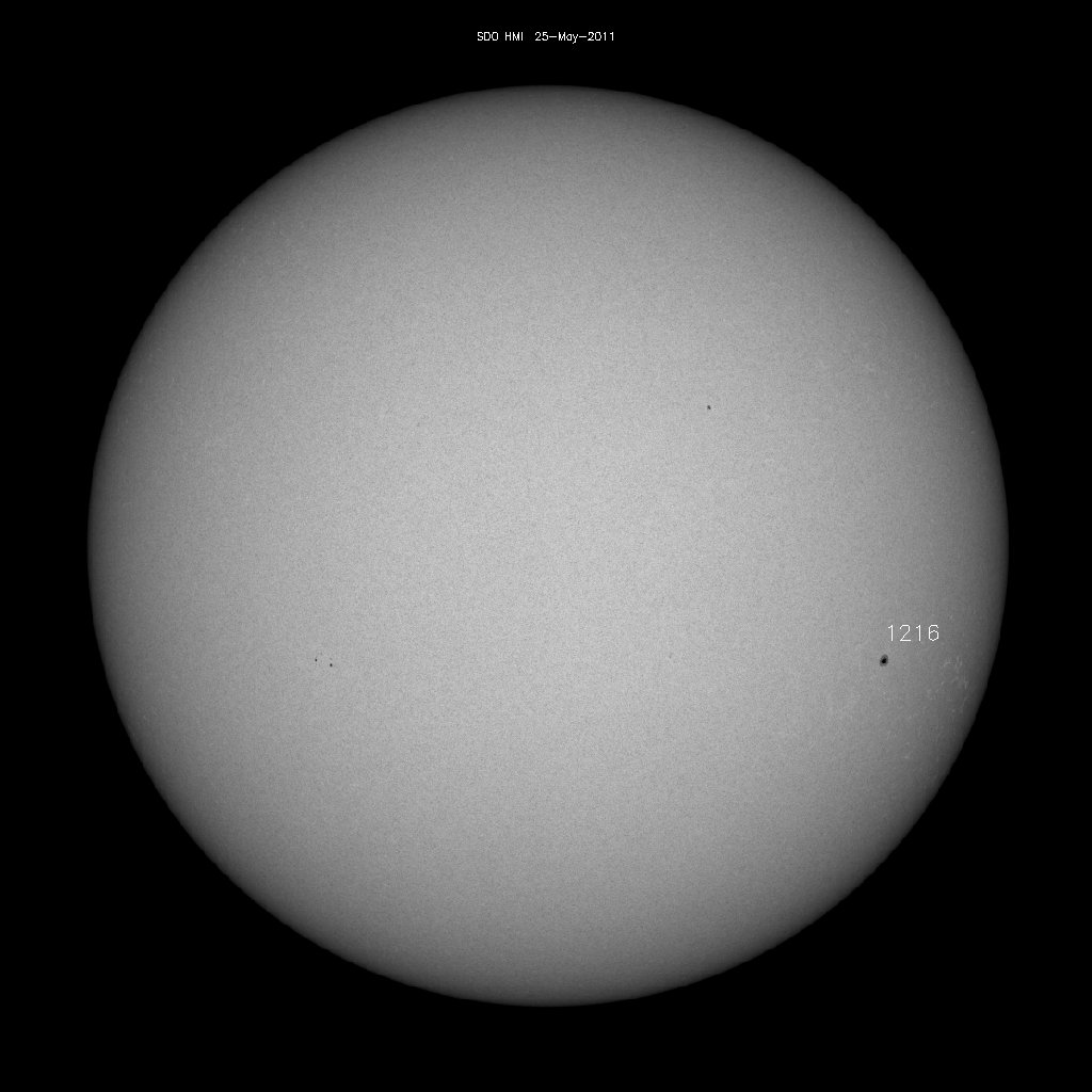 Regiones de manchas solares