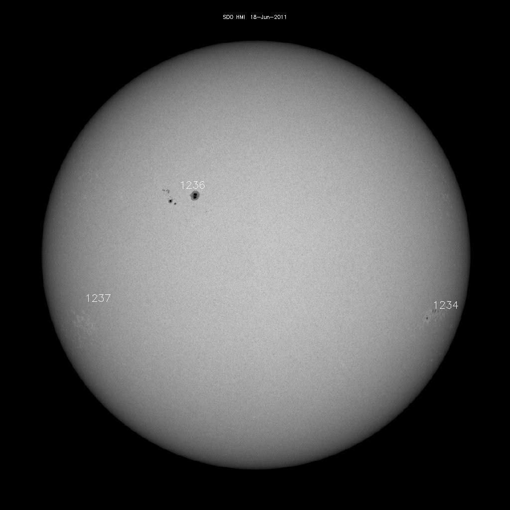 Regiones de manchas solares