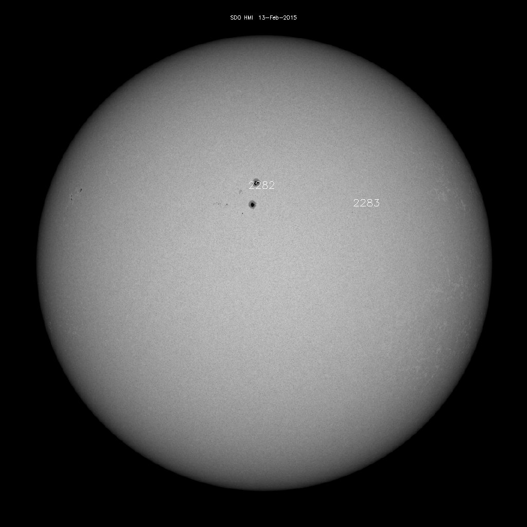 Sunspot regions