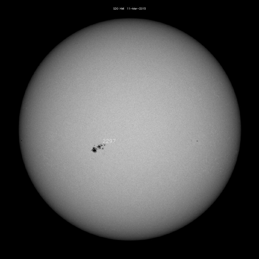 Sunspot regions