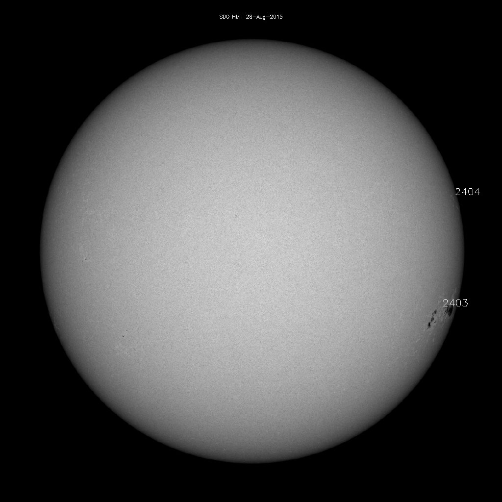 Regiones de manchas solares