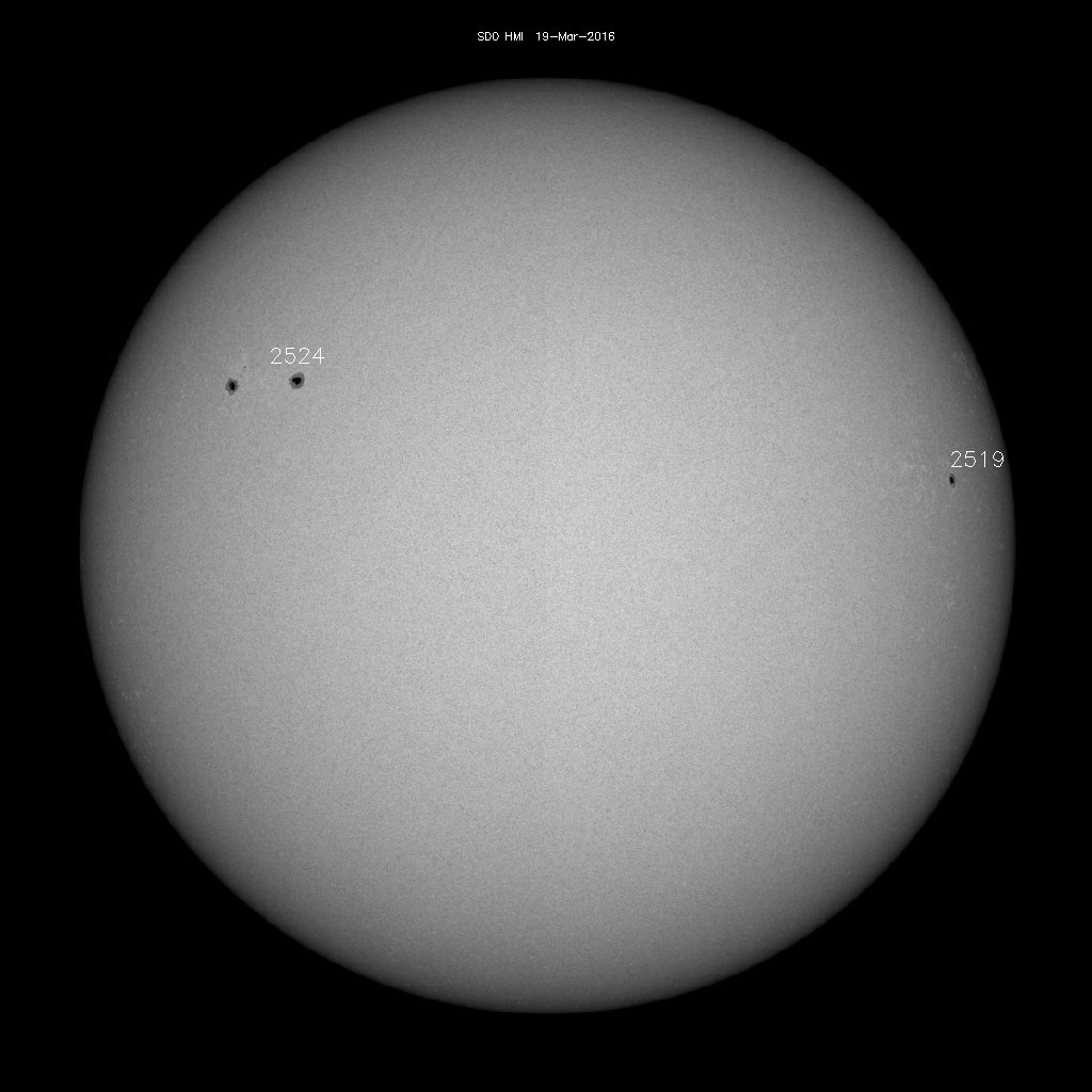 Regiones de manchas solares