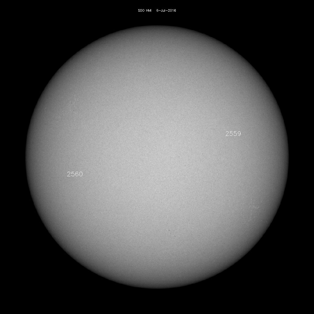 Regiones de manchas solares