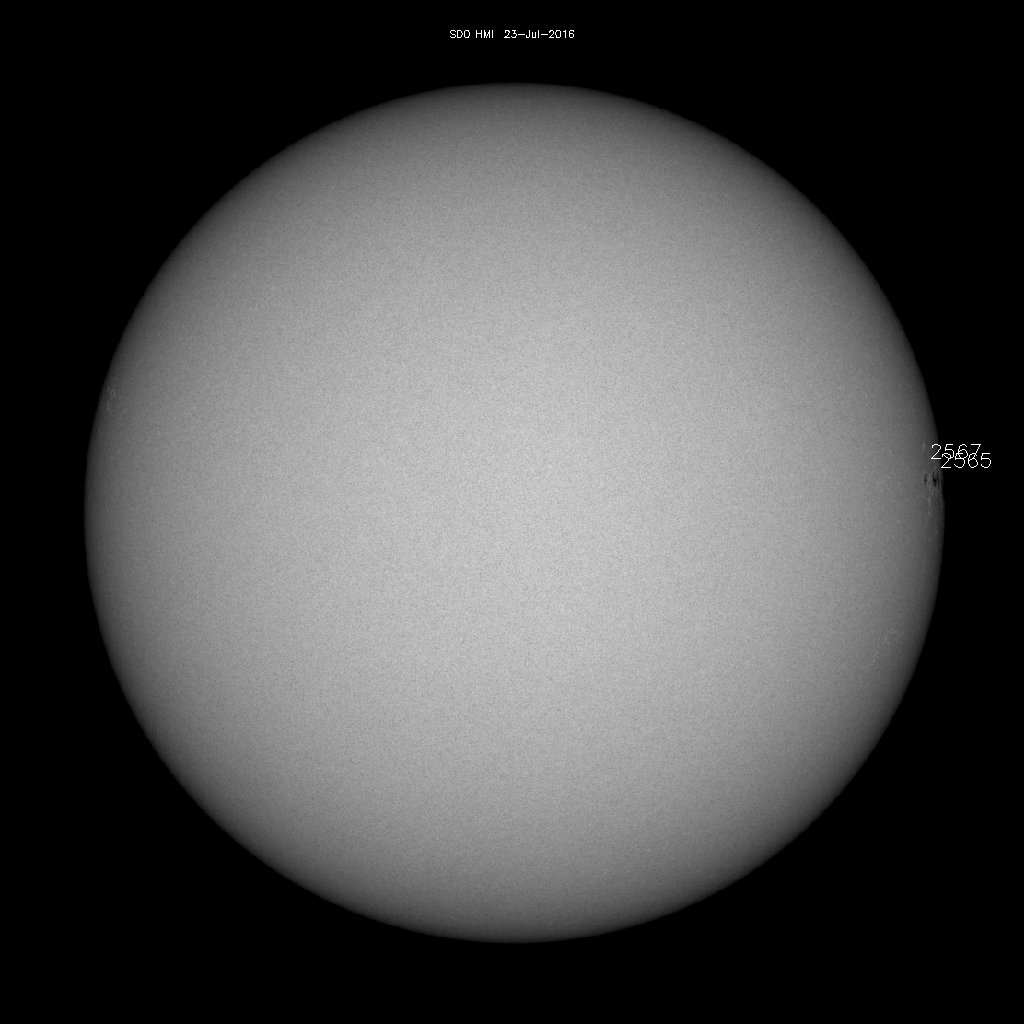 Regiones de manchas solares