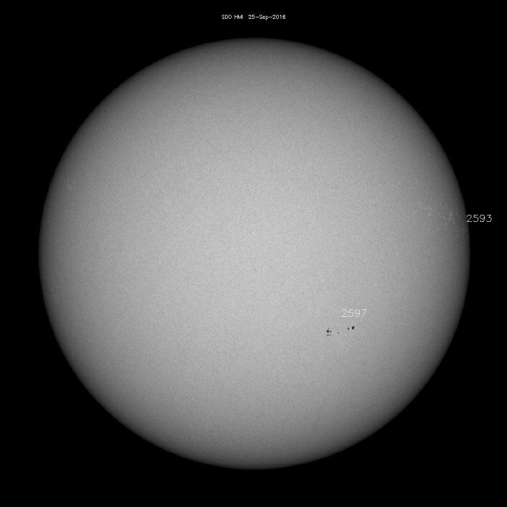 Regiones de manchas solares