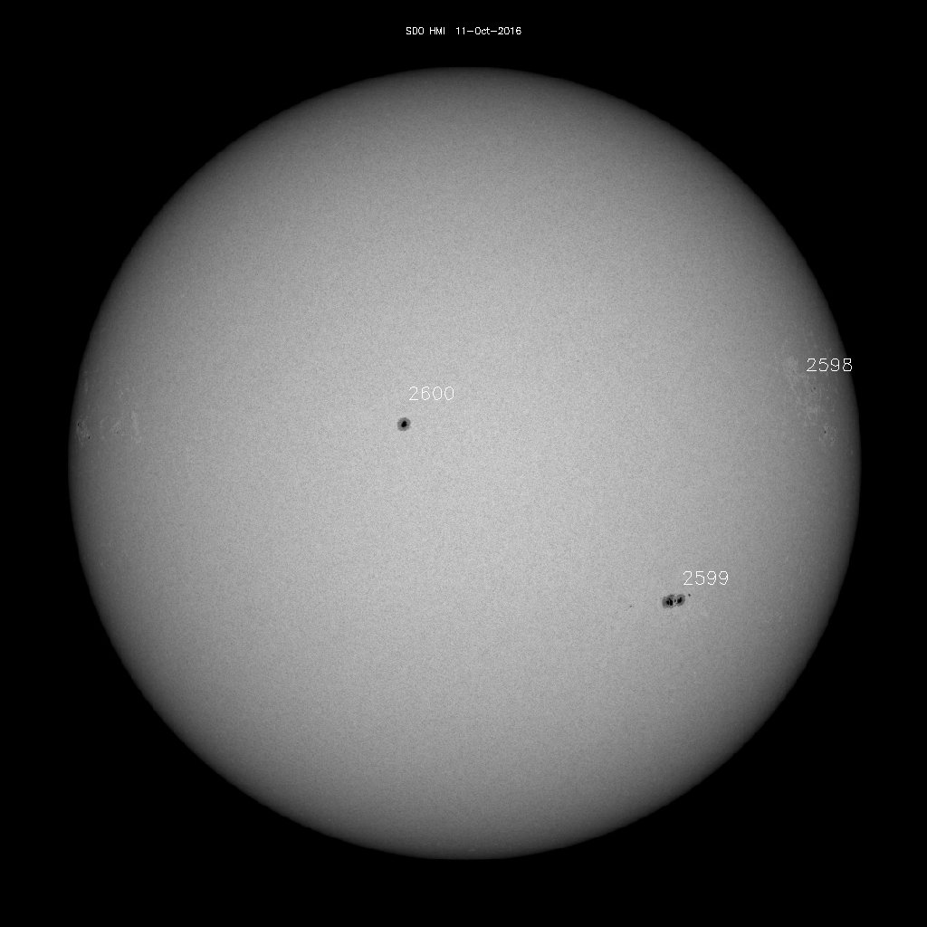 Regiones de manchas solares