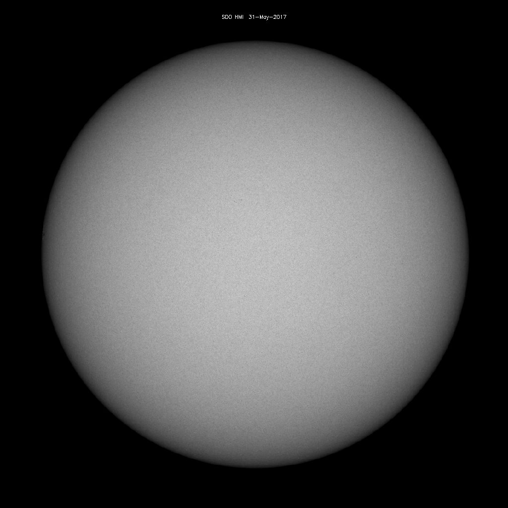 Sonnenfleckenregionen