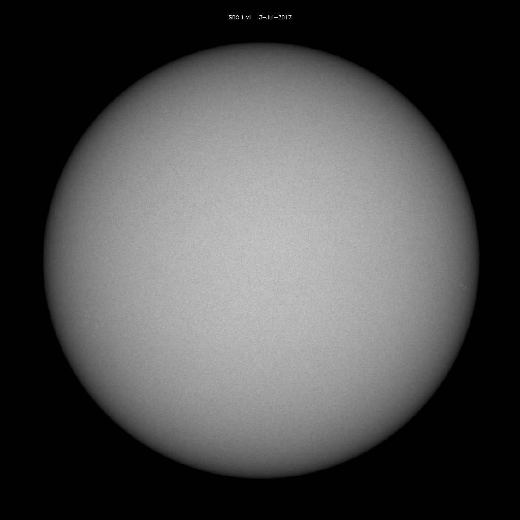 Sonnenfleckenregionen