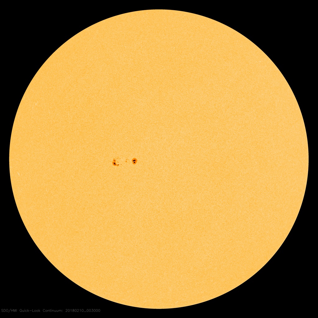 Sunspot regions