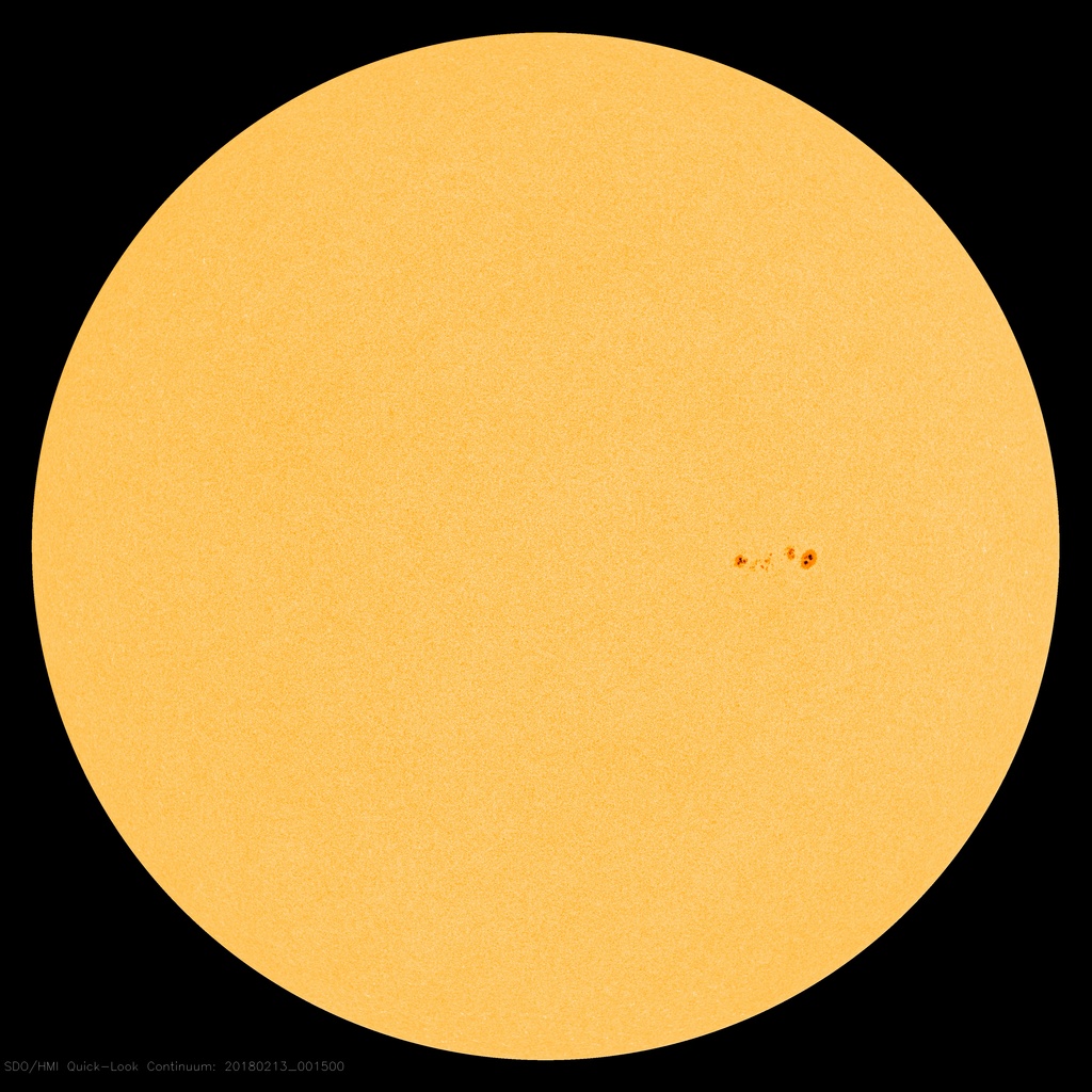 Sunspot regions