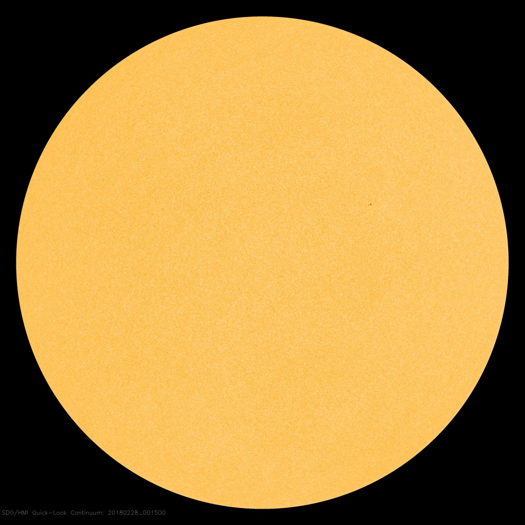 Sonnenfleckenregionen