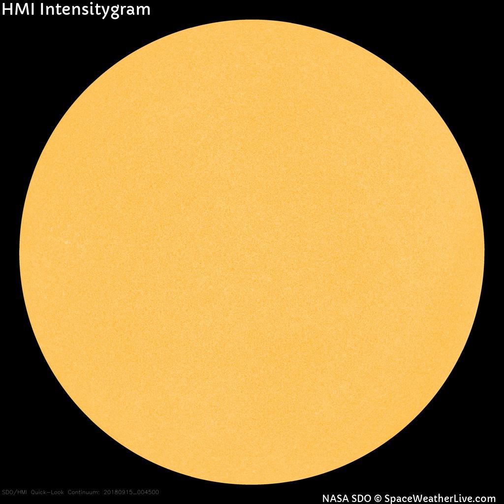 Régions de taches de soleil