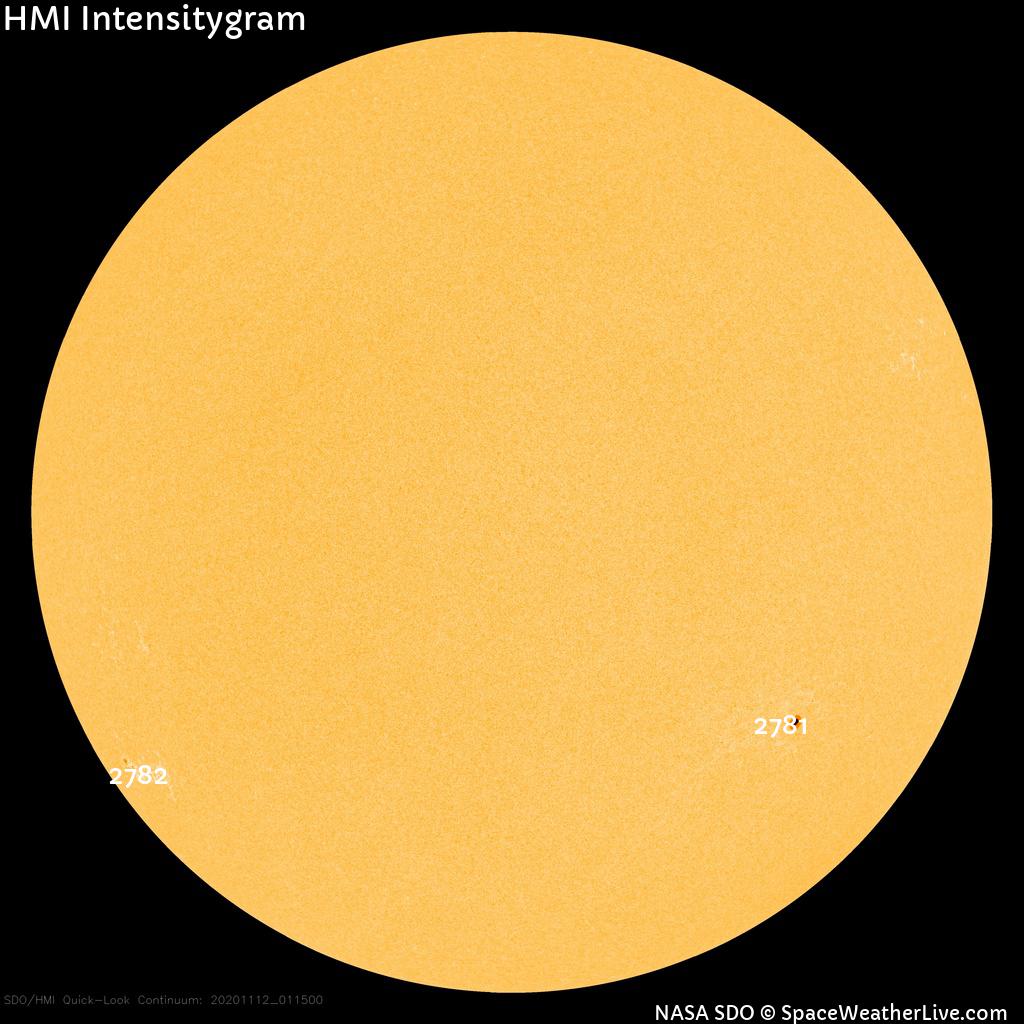 Sunspot regions