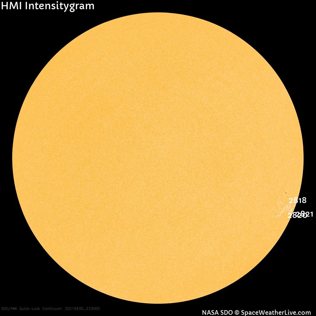 Sunspot regions