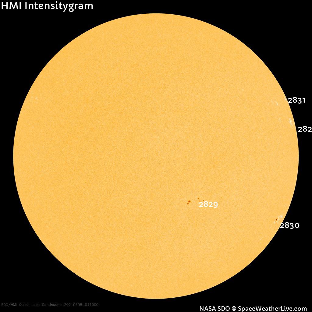 Regiones de manchas solares