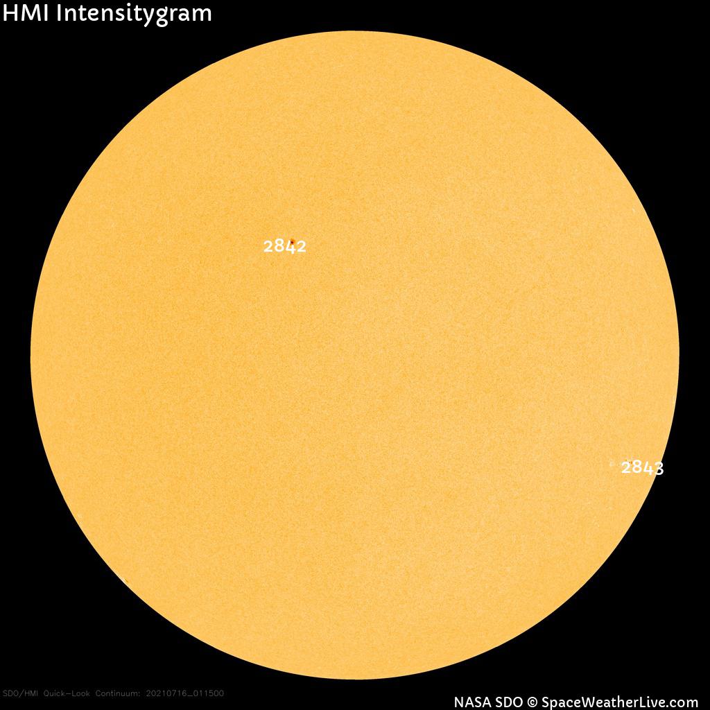 Regiones de manchas solares