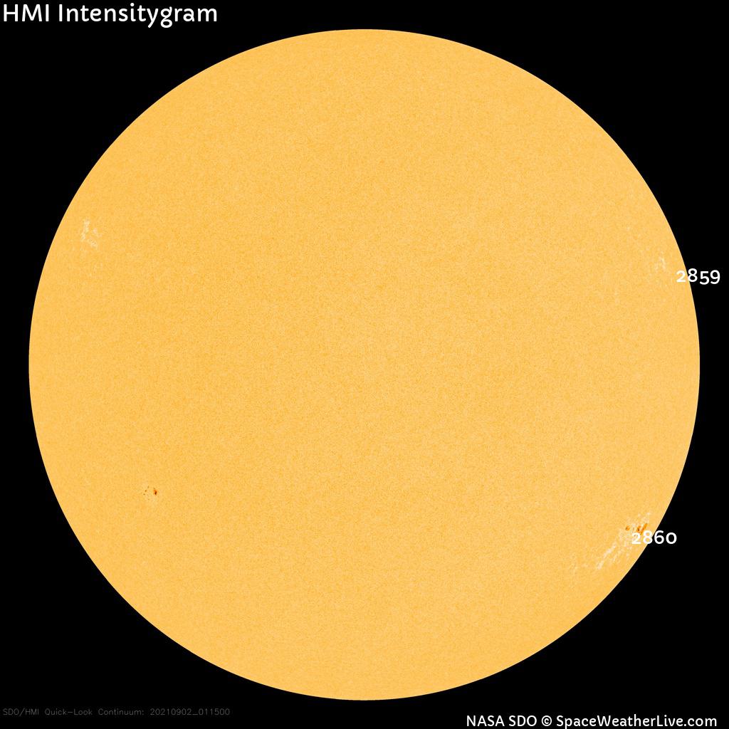 Regiones de manchas solares