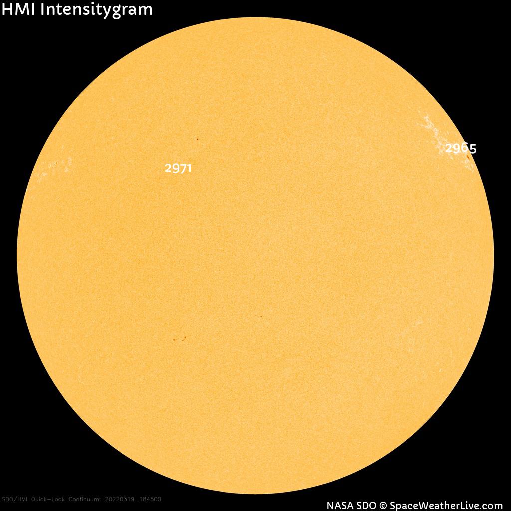 Regiones de manchas solares