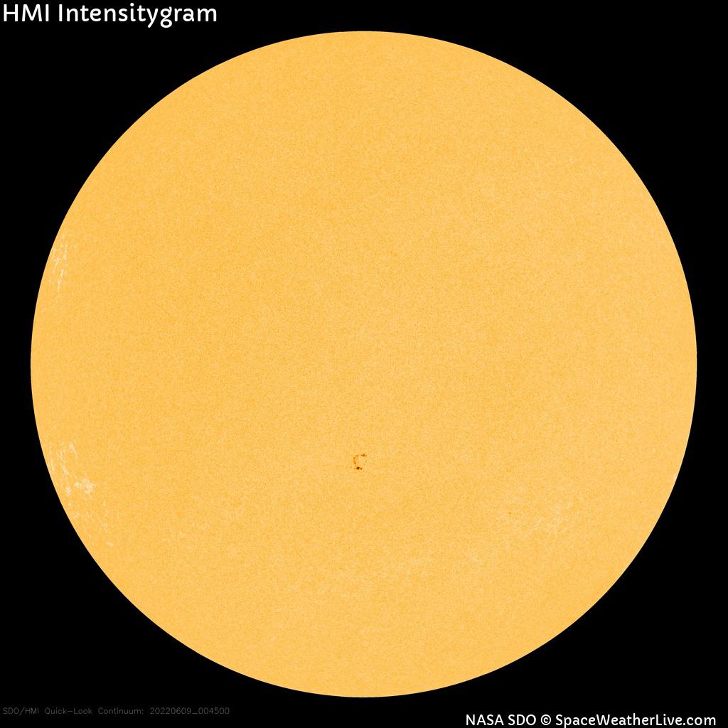 Sonnenfleckenregionen