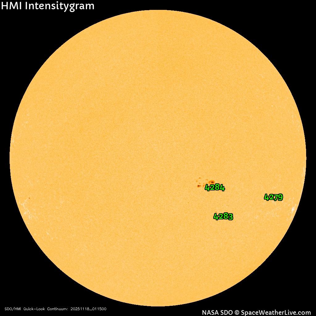 Sunspot regions