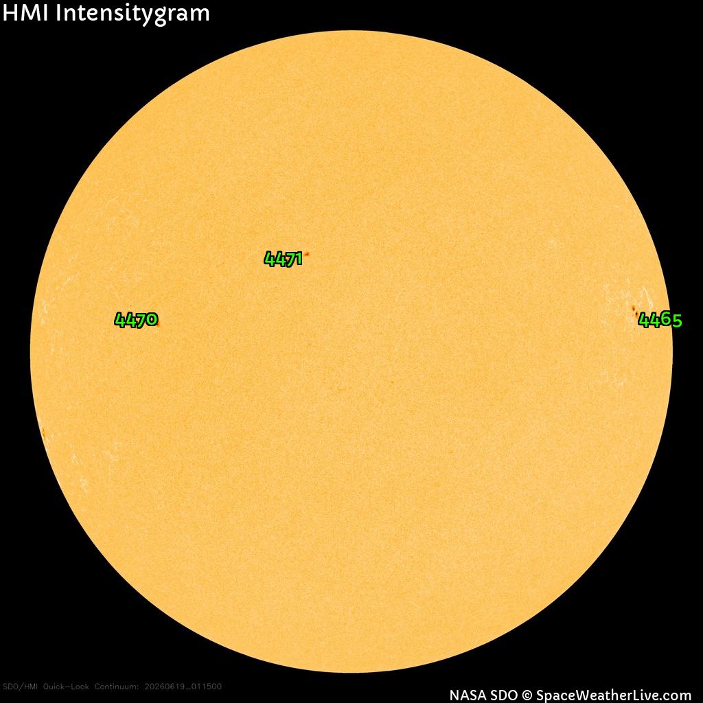Regiones de manchas solares