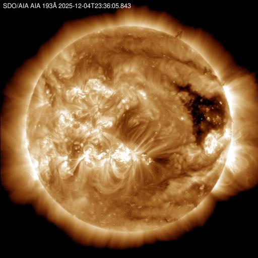 SDO/AIA 193 Ångström wavelength